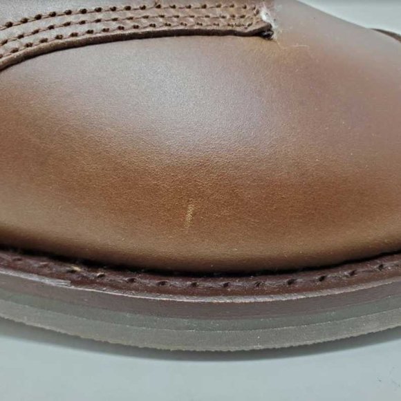 New men's 12 J Crew Kenton leather cap toe boots - Picture 5 of 15